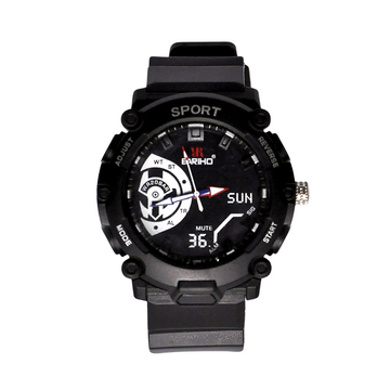 BARIHO Tactical Digital Sports Watch for Men – 20 BAR Waterproof, Military-Grade Durability