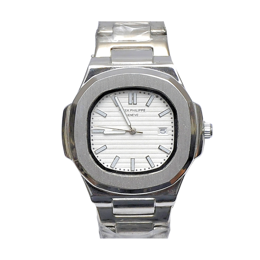 P-P Nautilus Men’s Watch – Classic Stainless Steel Analog Wristwatch for Men